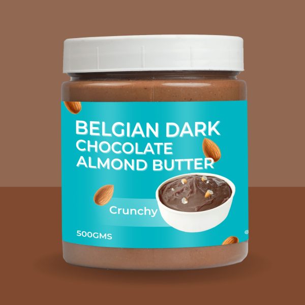 Almond Butter Crunchy Belgian Dark Chocolate 500GM